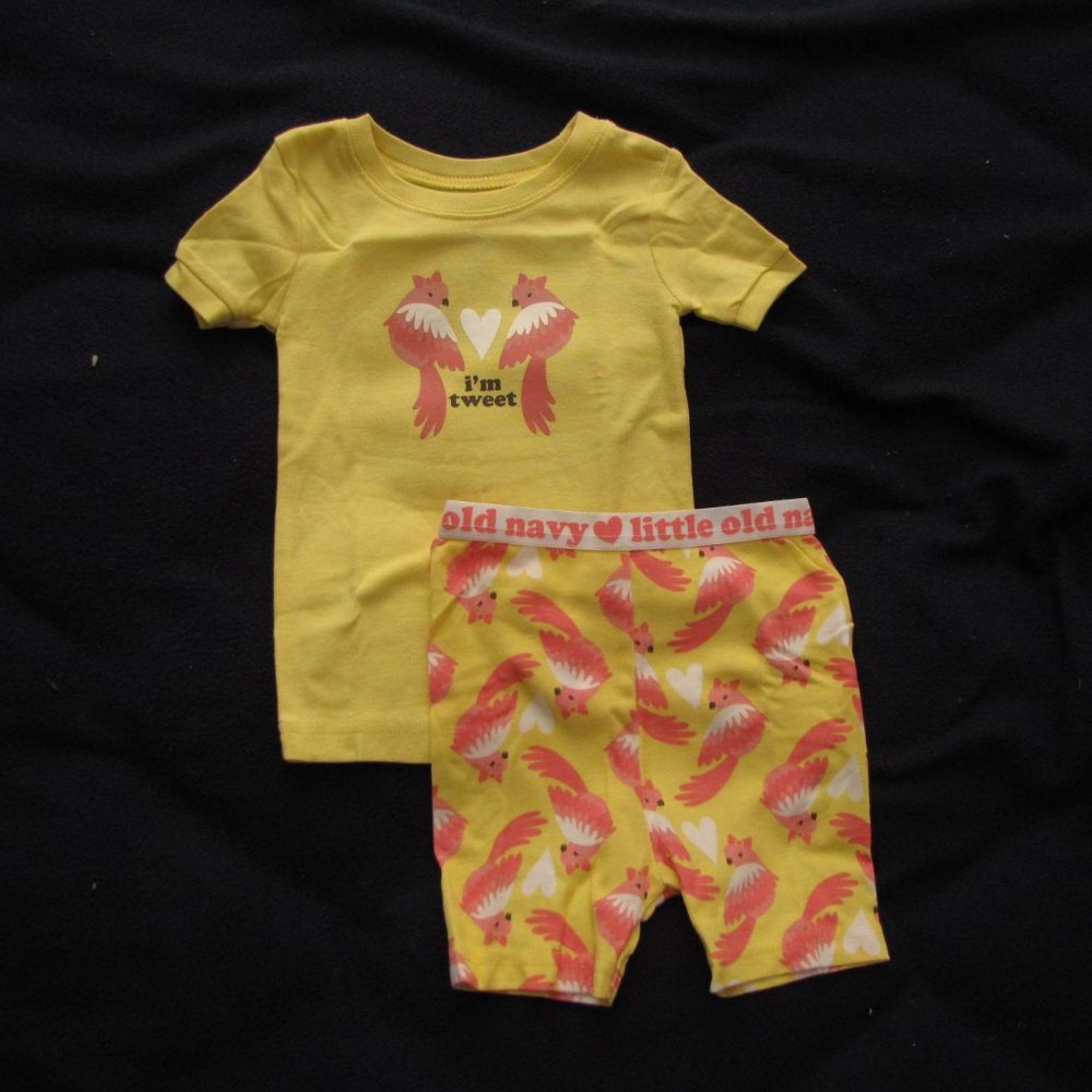 3T New Old Navy Pajama Pj girls i'm tweet